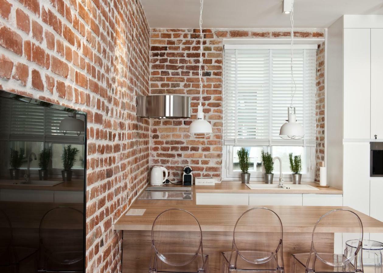 Red Brick Old Town Apartment Warschau Exterior foto