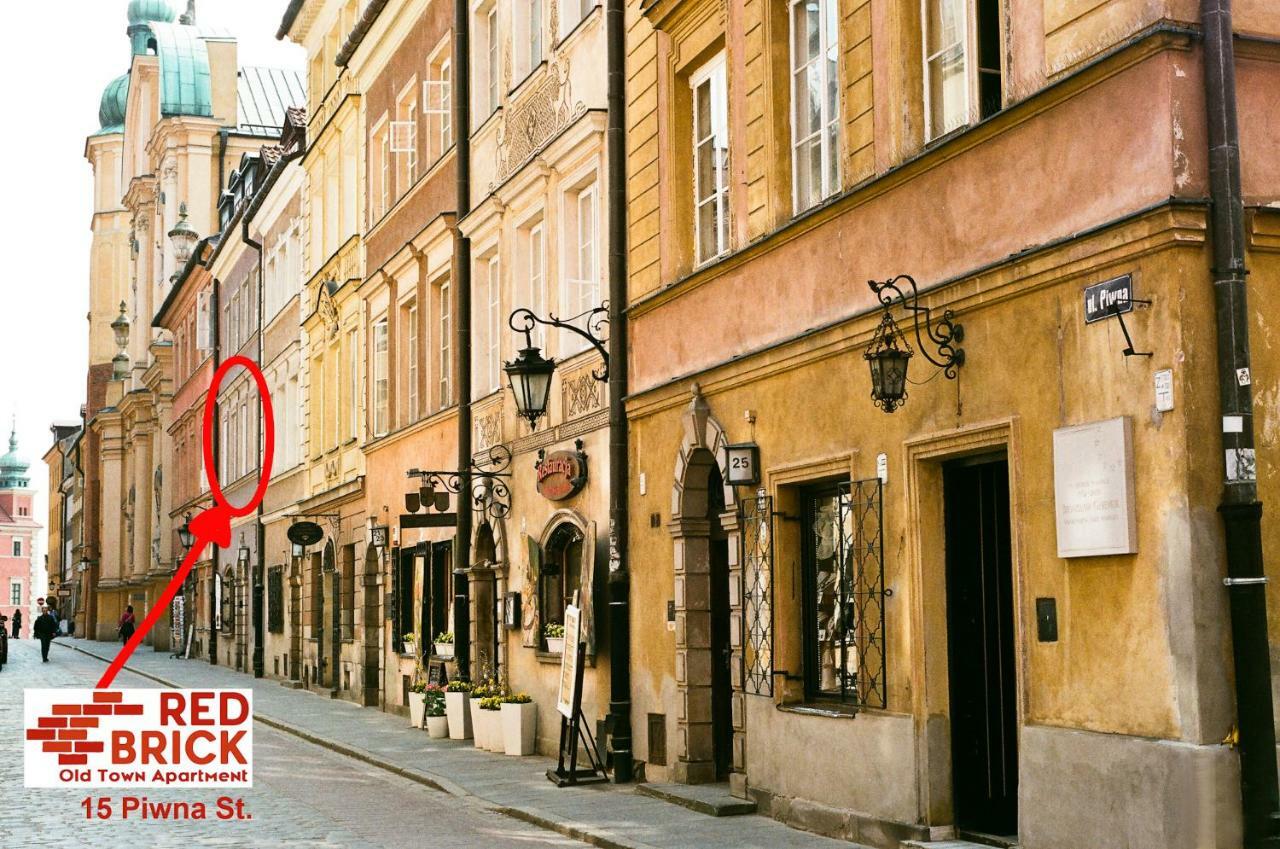 Red Brick Old Town Apartment Warschau Exterior foto